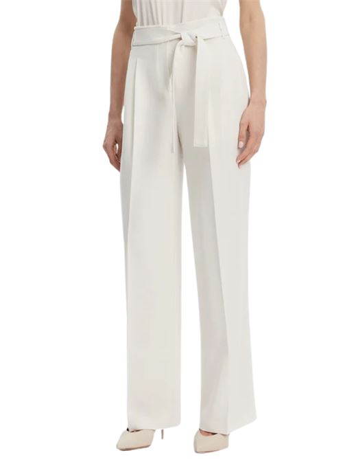 Pantaloni fluidi con cintura Hugo Boss | 50479405118